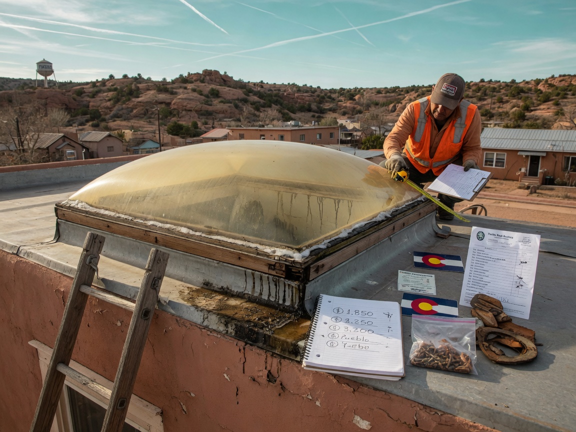 Factors That Affect Skylight Leak Repair Costs In Pueblo